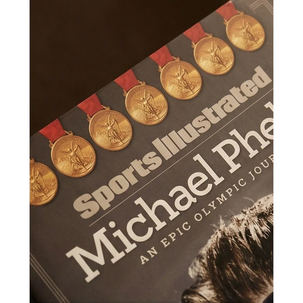 Sports Illustrated Michael Phelps An Epic Olympic Journey Coffee Table Book‎